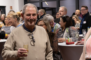 Schon vor dem Beginn des offiziellen Teils herrschte gute Stimmung