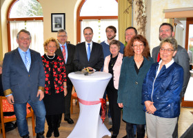 Bundestagskandidat Alexander Horlamus beim Neujahrsempfang