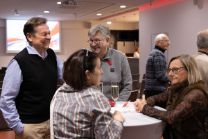 Erich Dannhäuser im Gespräch