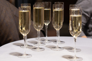 Sektempfang am Neujahrsempfang