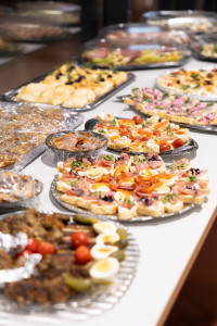 Die Mitglieder des SPD Röthenbachs hatten sich auch dieses Jahr selbst übertroffen und gelungene kleine Snacks vorbereitet