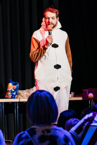 Thomas Jennemann bei der Eröffnung des Kinderfaschings