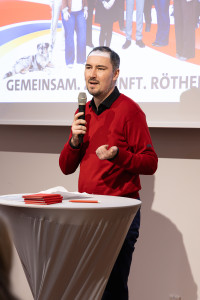 David Geitner bei seiner Rede am Neujahrsempfang