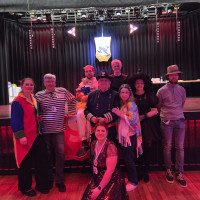 Bürgermeisterkandidat Thomas Jennemann mit den Stadtratskandidat*Innen der SPD Röthenbach an der Pegnitz