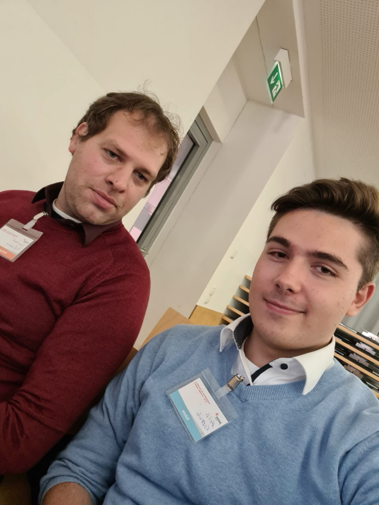 Unser Vorsitzende Leonhard Hofmann (links) und der designierte JUSOS Vorsitzende Melih Köprülü